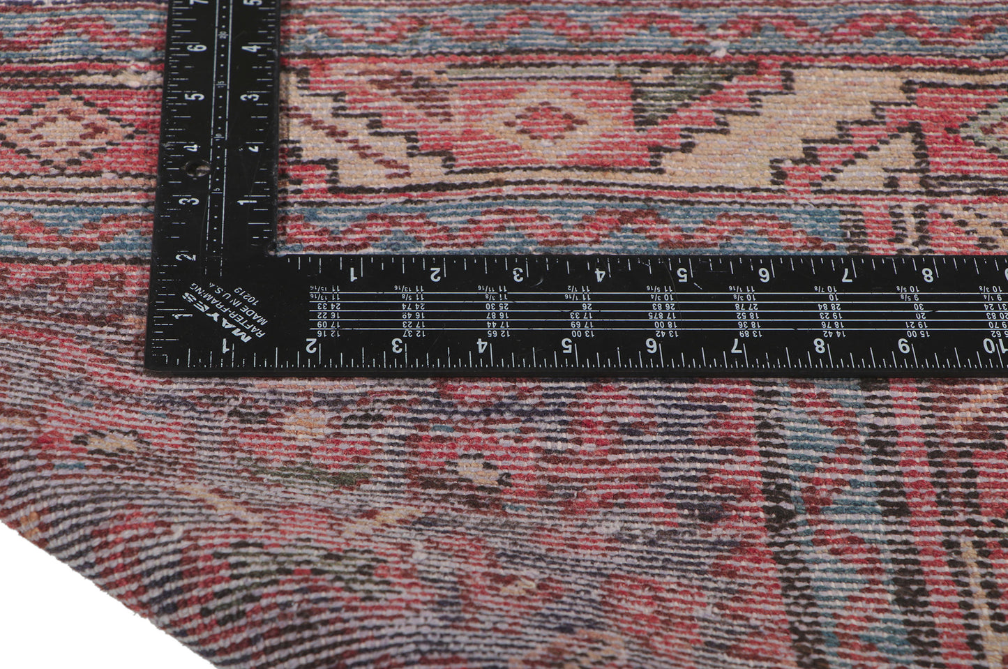 3 x 10 Vintage Persian Hamadan Rug 61162