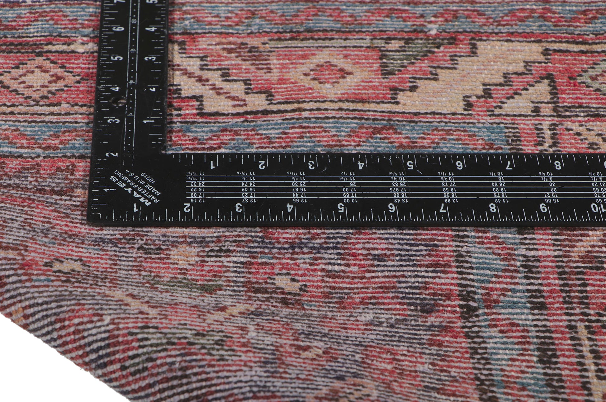 3 x 10 Vintage Persian Hamadan Rug 61162