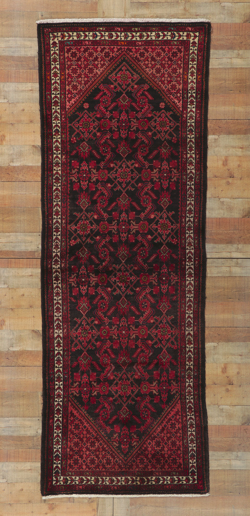 3 x 10 Vintage Persian Malayer Rug 61053
