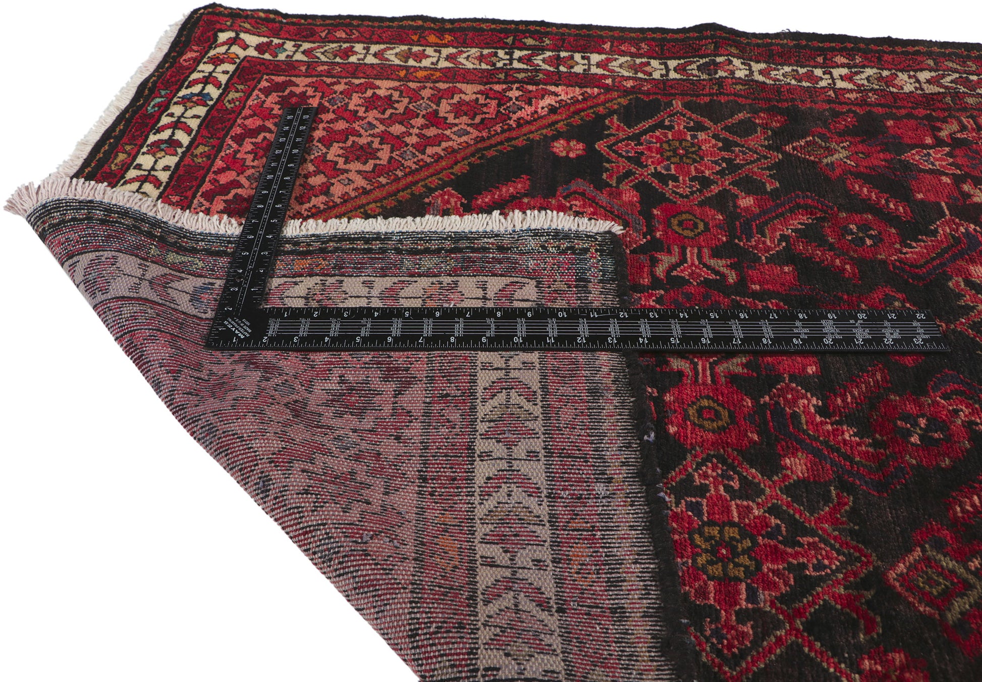 3 x 10 Vintage Persian Malayer Rug 61053