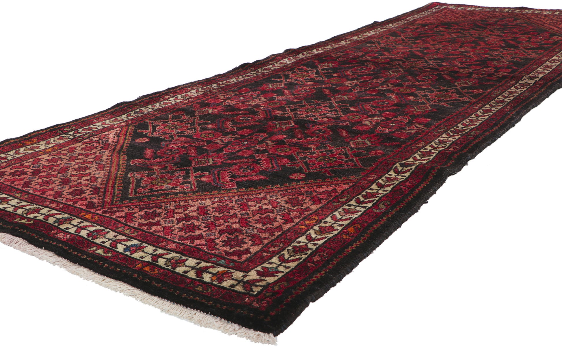 3 x 10 Vintage Persian Malayer Rug 61053