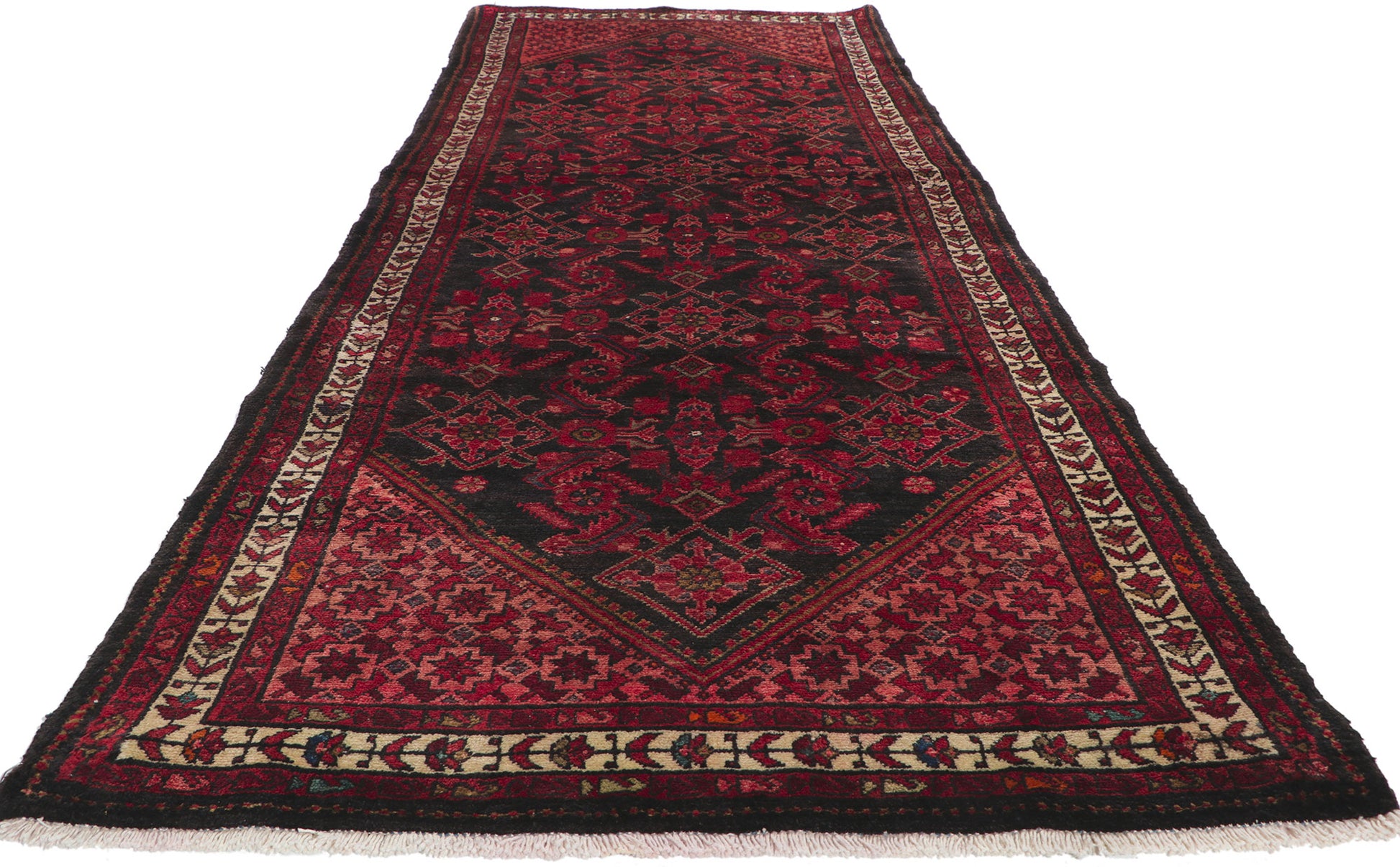3 x 10 Vintage Persian Malayer Rug 61053