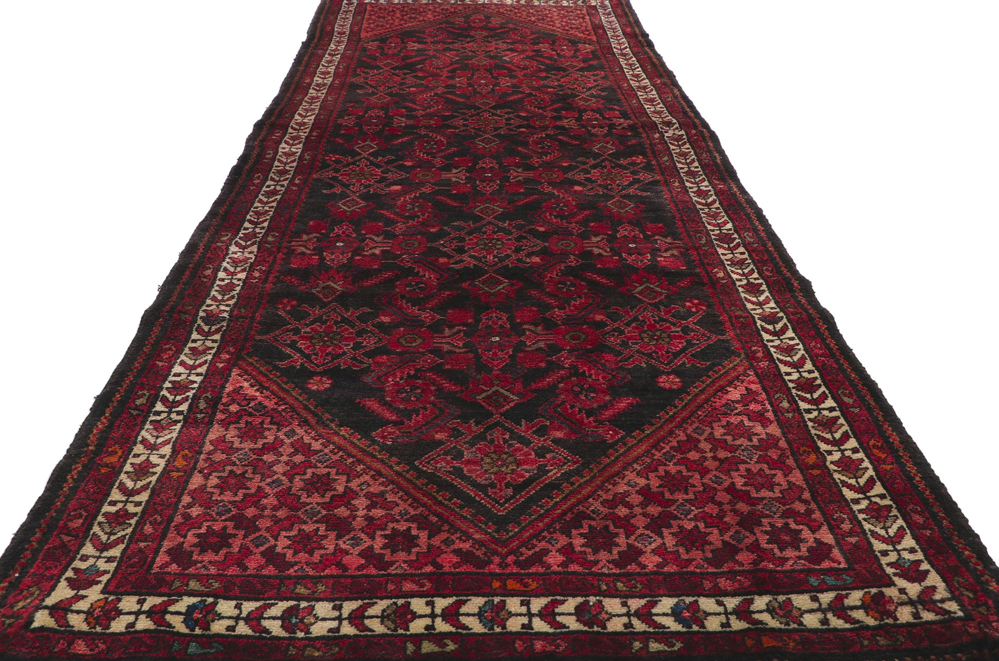 3 x 10 Vintage Persian Malayer Rug 61053