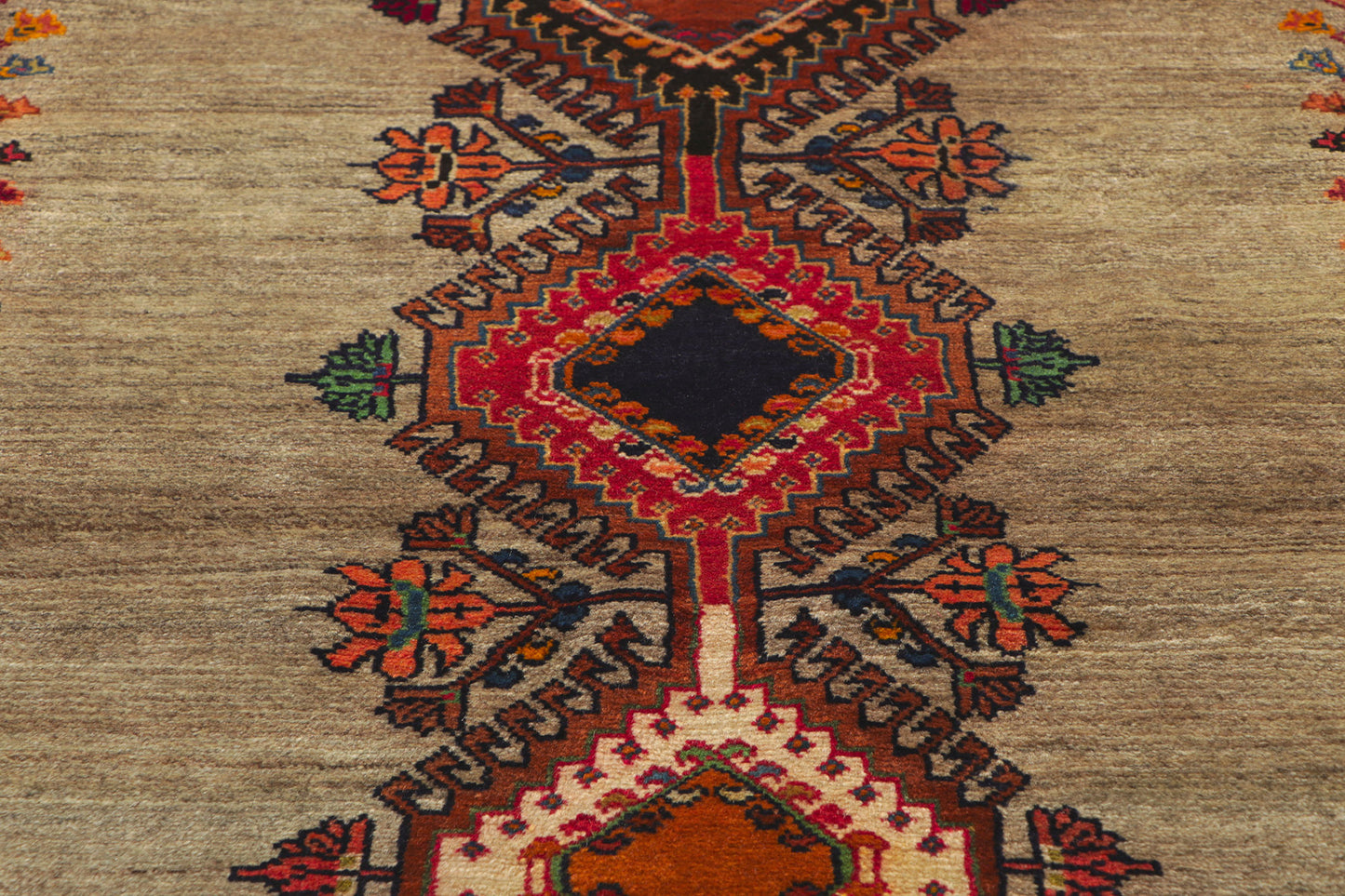 3 x 10 Vintage Persian Shiraz Runner 61134