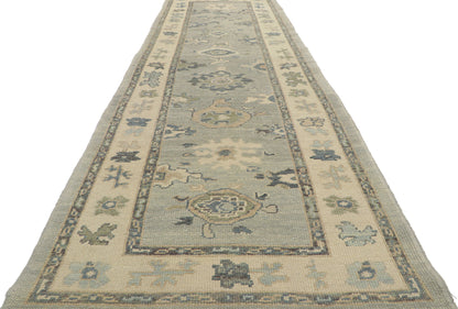 3 x 11 Turkish Oushak Runner 53788