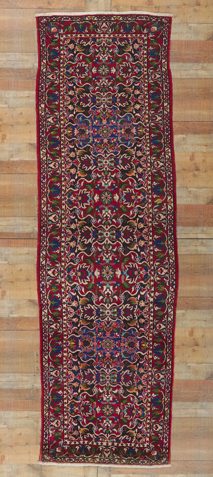 3 x 11 Vintage Persian Bakhtiari Runner 61051