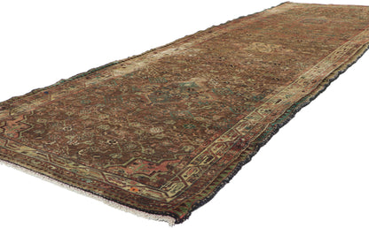 3 x 11 Vintage Persian Hamadan Runner 61078