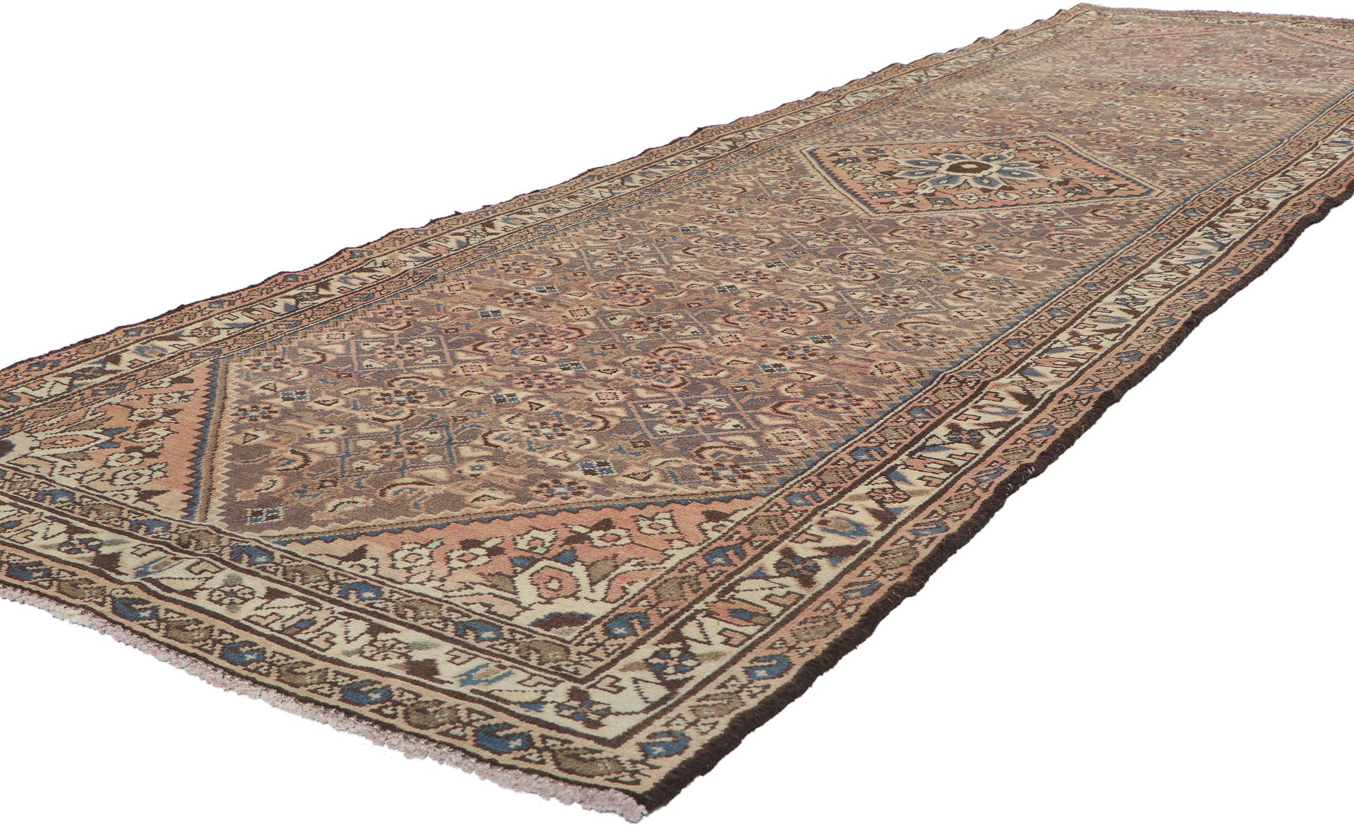 3 x 11 Vintage Persian Malayer Runner 61088