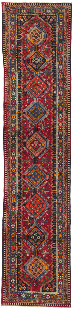 3 x 11 Vintage Persian Shiraz Rug 61074