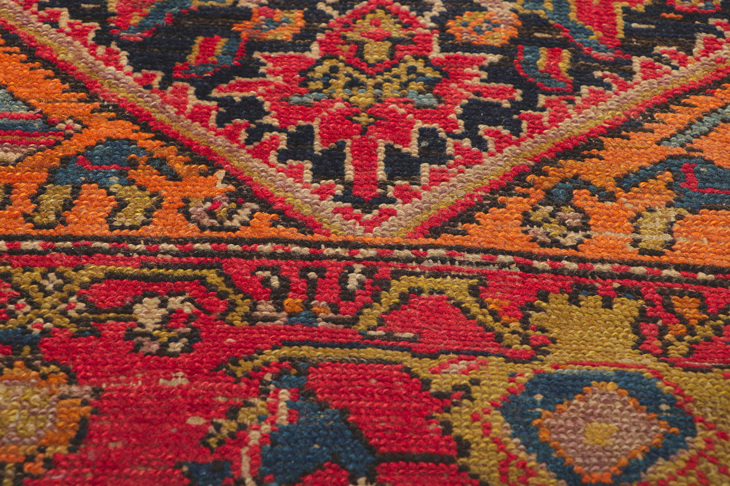 3 x 12 Antique Persian Malayer Runner 78358
