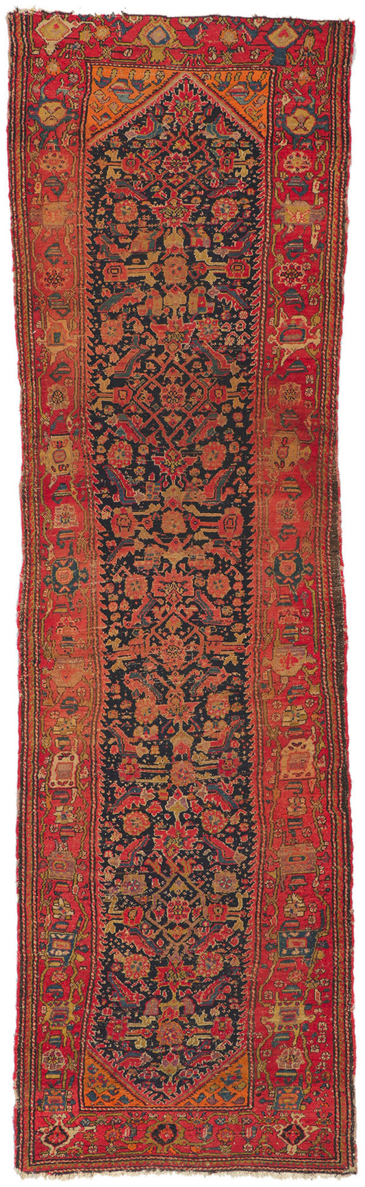 3 x 12 Antique Persian Malayer Runner 78358