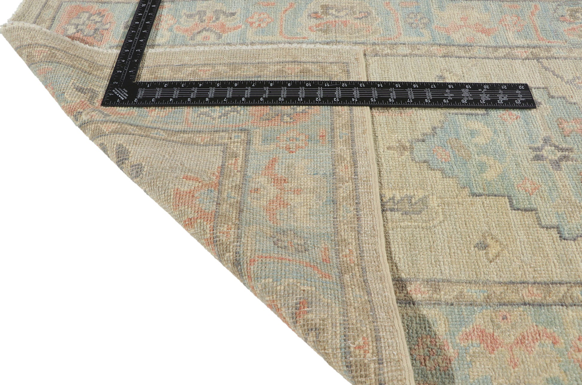 3 x 12 Colorful Oushak Runner 80840