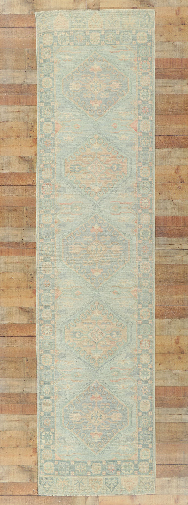 3 x 12 Modern Oushak Runner 80877