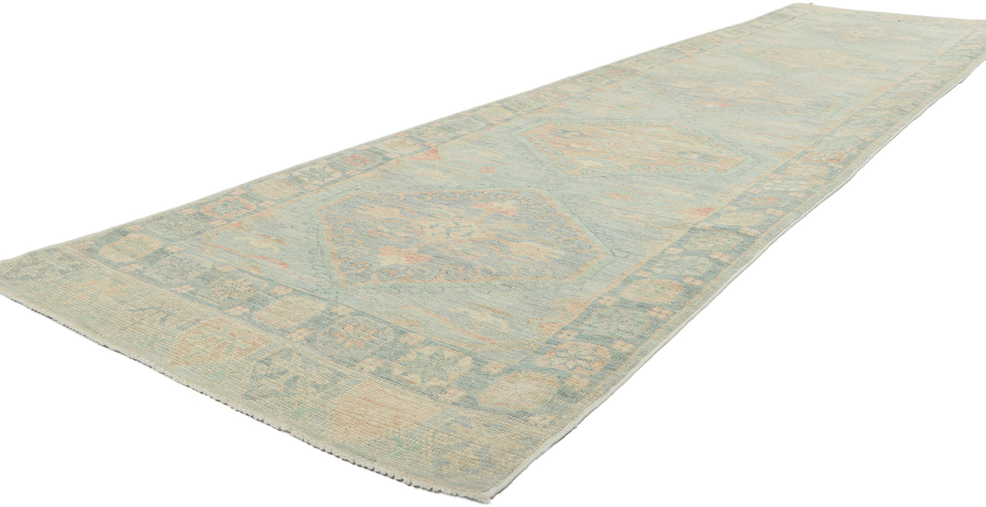3 x 12 Modern Oushak Runner 80877