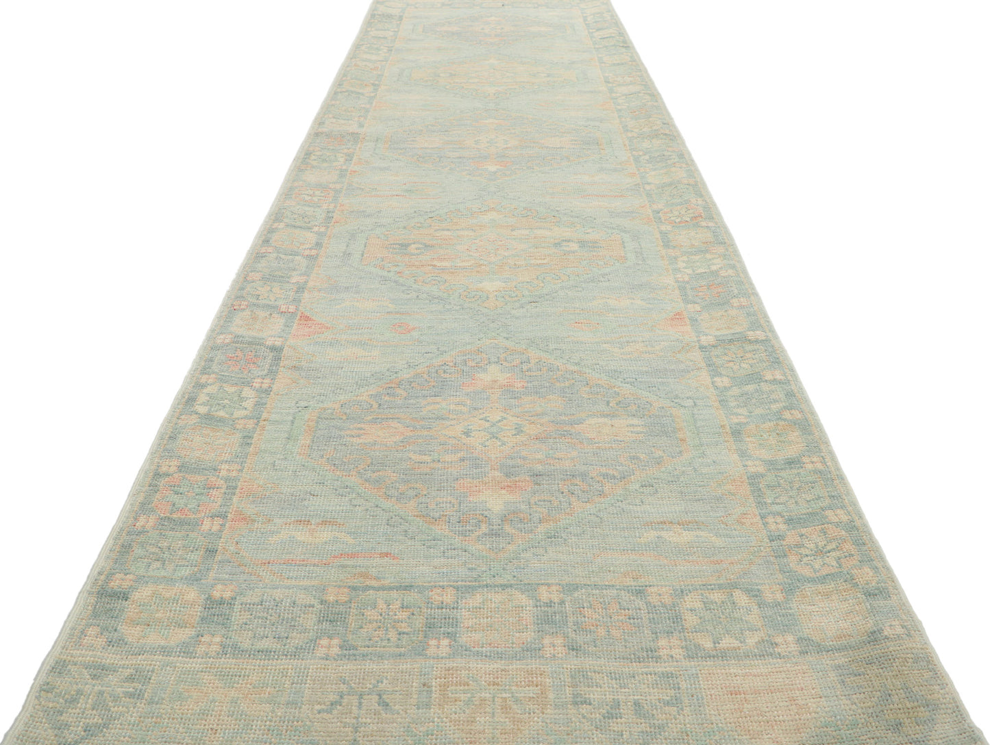 3 x 12 Modern Oushak Runner 80877