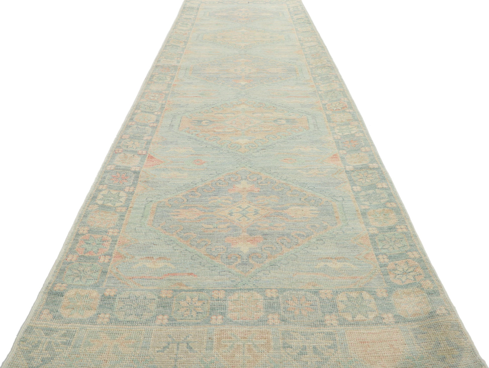 3 x 12 Modern Oushak Runner 80877