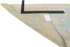 3 x 12 Colorful Blue Oushak Runner 80976