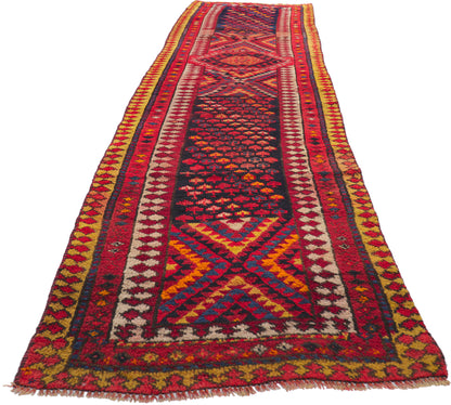 3 x 12 Vintage Persian Shiraz Runner 61179