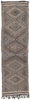 3 x 12 Vintage Zemmour Moroccan Kilim Runner 21704