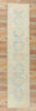3 x 13 Modern Light Blue Turkish Oushak Rug 53824