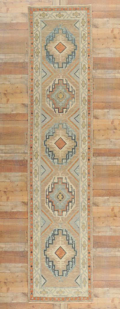 3 x 13 Modern Turkish Oushak Runner 53806