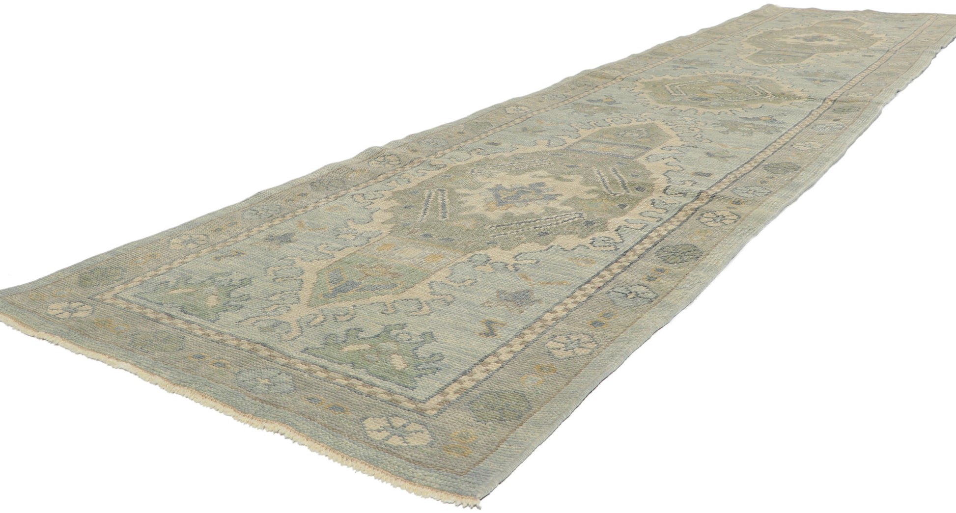 3 x 13 Modern Turkish Oushak Runner 53809
