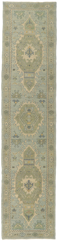 3 x 13 Modern Turkish Oushak Runner 53809