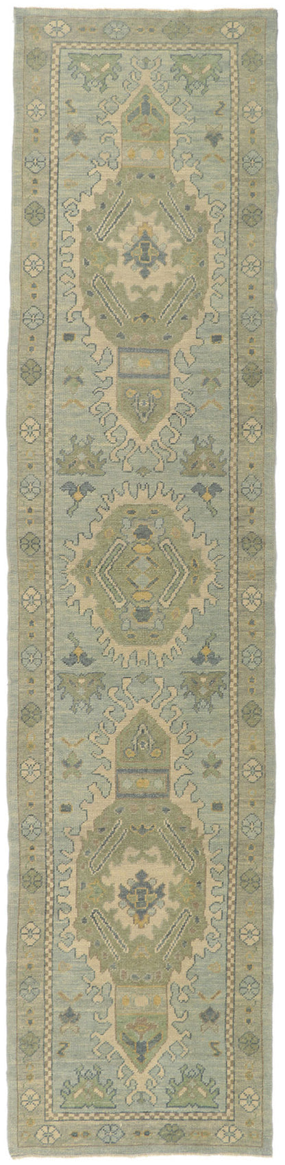 3 x 13 Modern Turkish Oushak Runner 53809