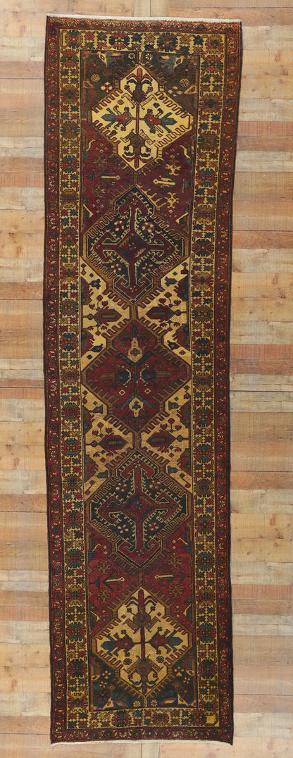 3 x 13 Vintage Persian Bakhtiari Rug 61143