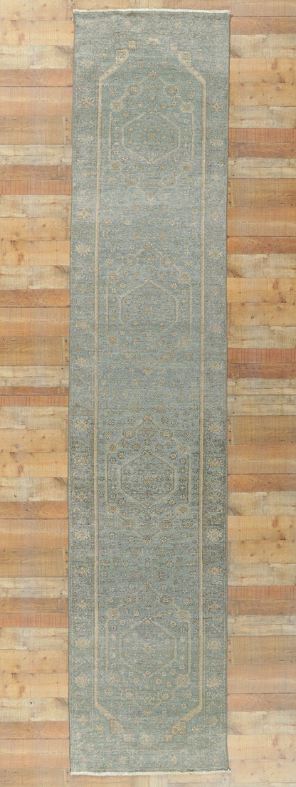 3 x 14 Vintage-Inspired Oushak Rug 30723