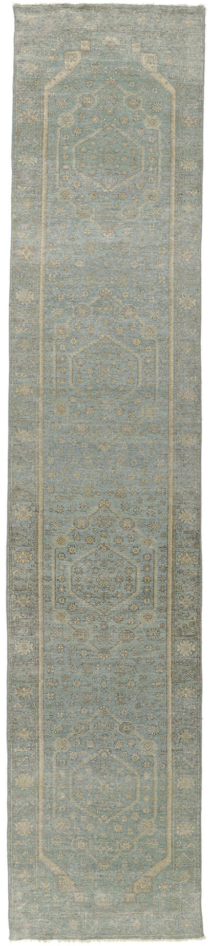 3 x 14 Vintage-Inspired Oushak Rug 30723