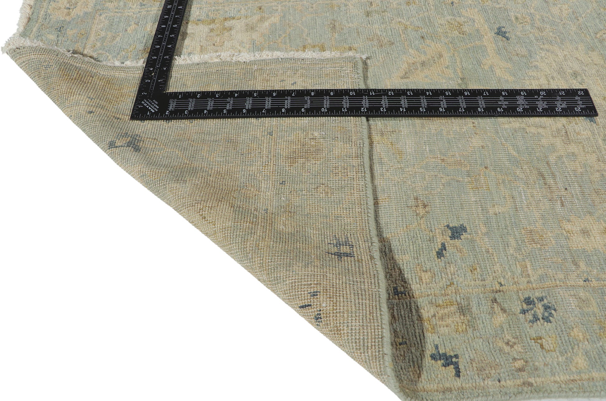 3 x 14 Vintage-Inspired Oushak Rug 30834