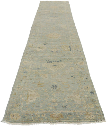 3 x 14 Vintage-Inspired Oushak Rug 30834