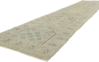 3 x 14 Modern Turkish Oushak Runner 53789