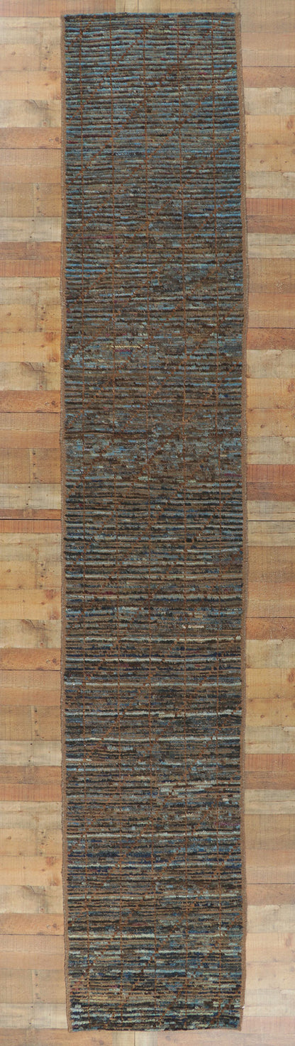 3 x 16 Earth-Tone Moroccan Runner 80774