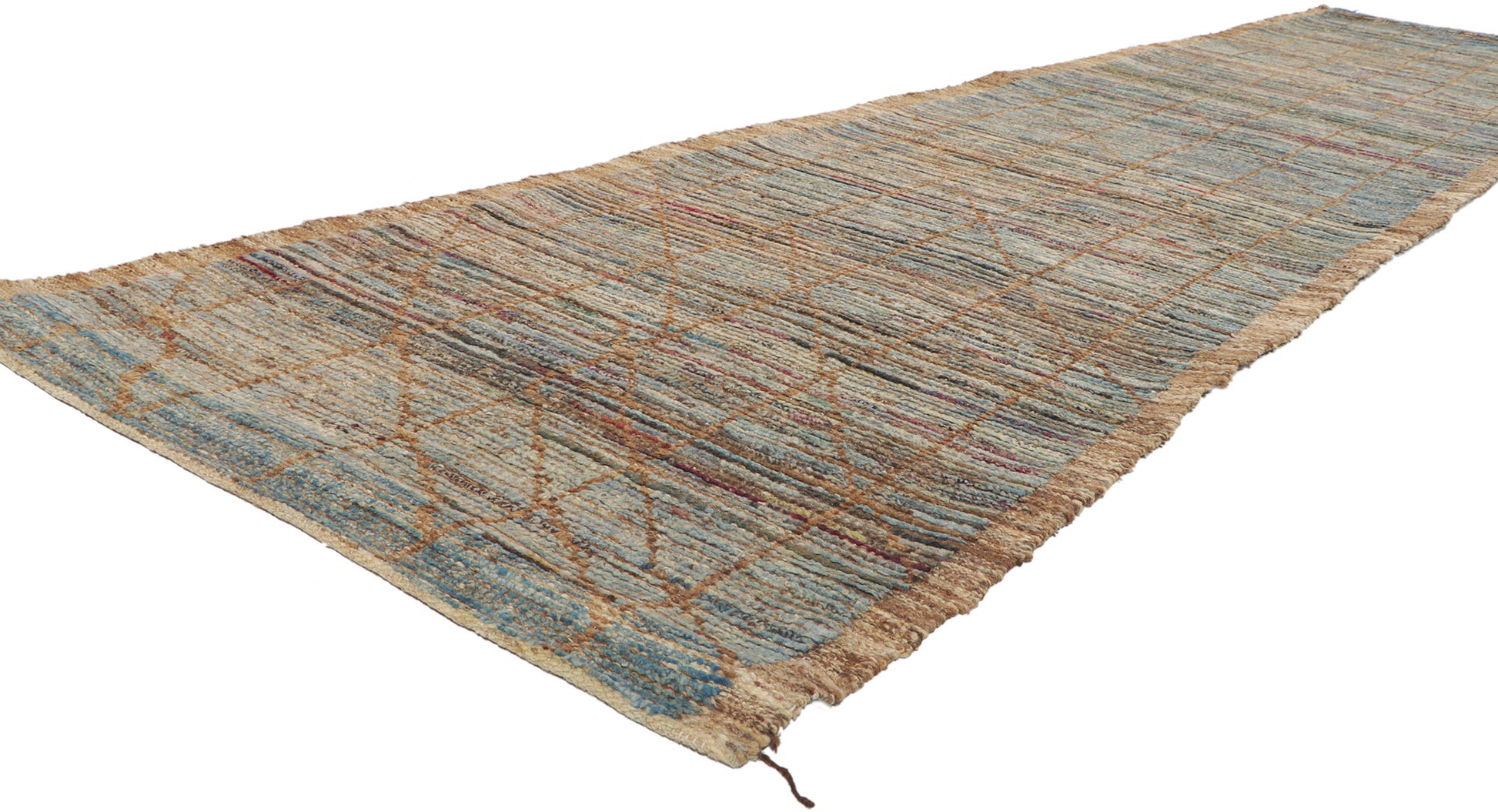 3 x 16 Earth-Tone Moroccan Runner 80775