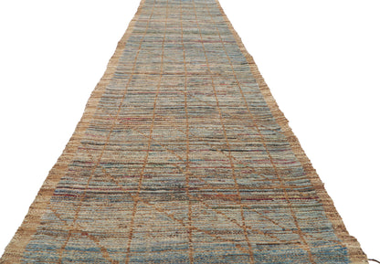 3 x 16 Earth-Tone Moroccan Runner 80775
