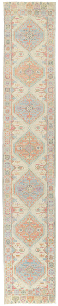 3 x 17 Colorful Oushak Runner 80881