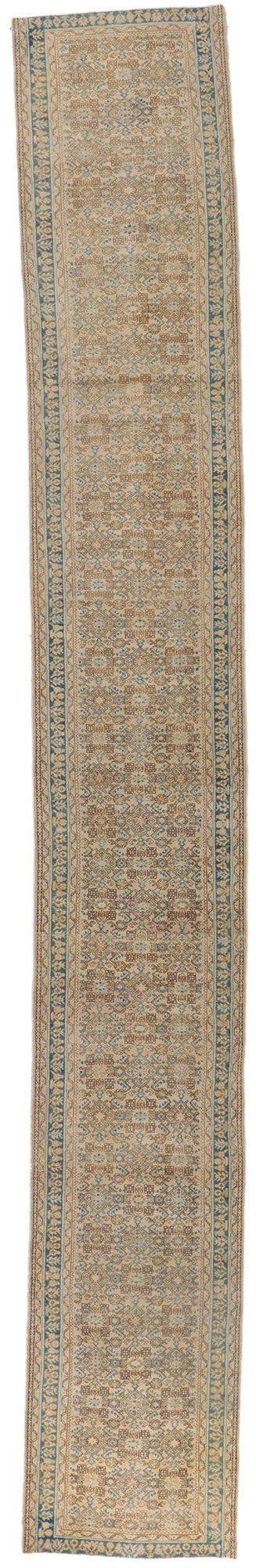 3 x 20 Antique Persian Malayer Runner 61154
