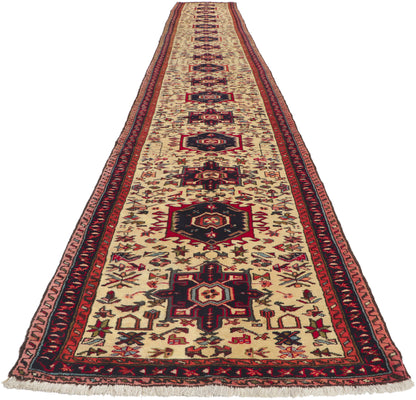 3 x 22 Vintage Persian Heriz Runner 61220