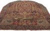 3 x 4 Antique Persian Kerman Rug Saddle Cover 74897