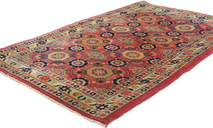 3 x 4 Vintage Persian Bijar Rug 61041