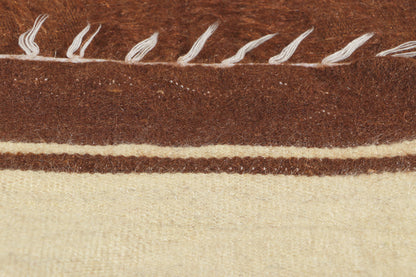3 x 4 Turkish Angora Wool Kilim Rug 53850