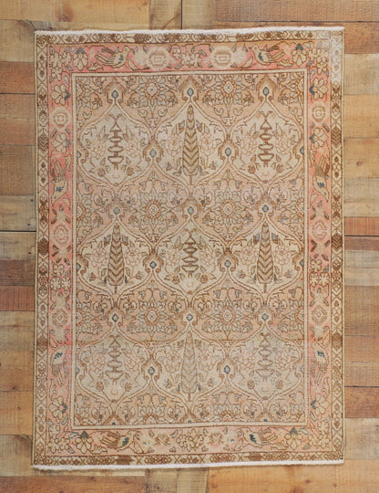 3 x 5 Antique Persian Bakhtiari Rug 61114