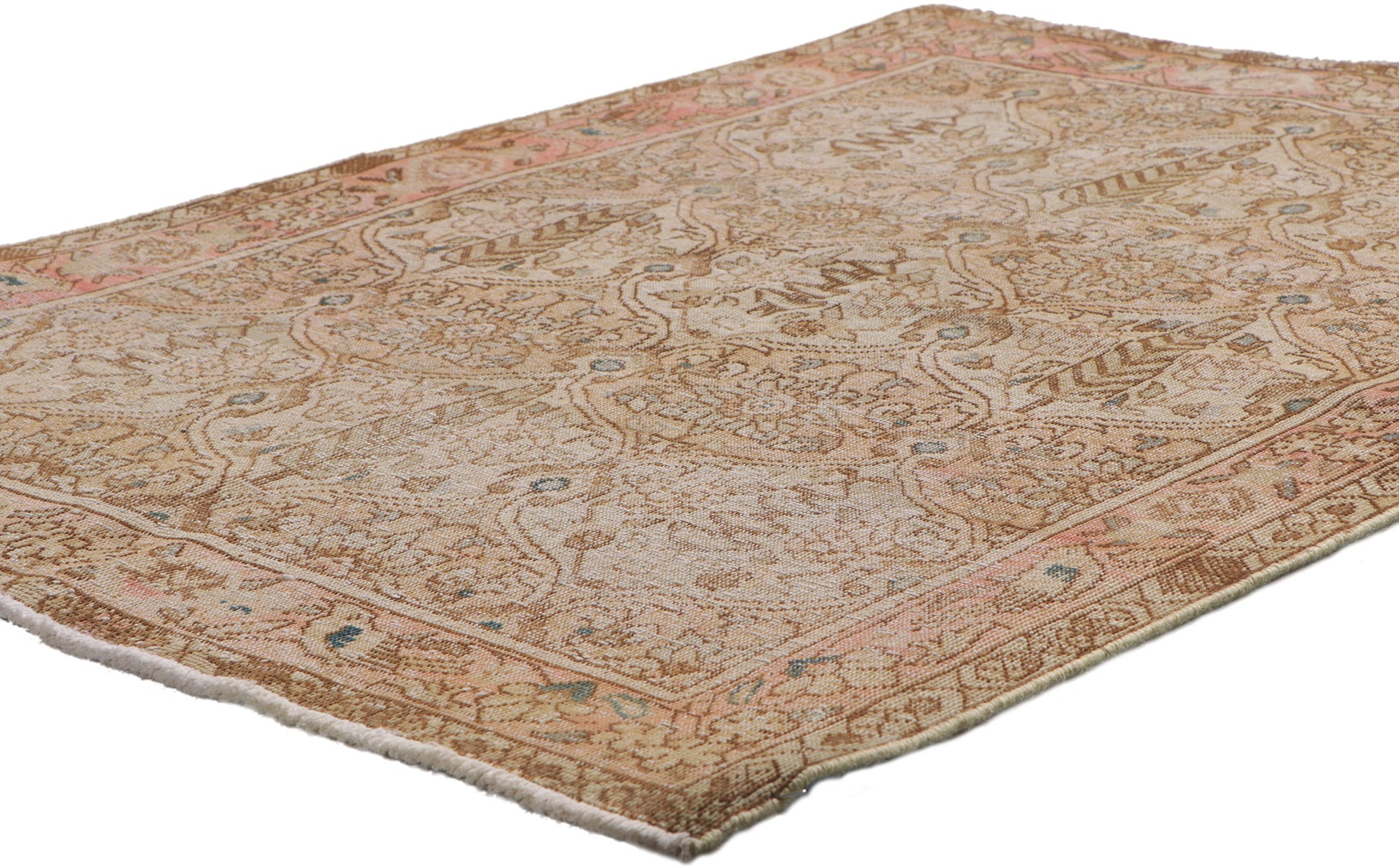 3 x 5 Antique Persian Bakhtiari Rug 61114