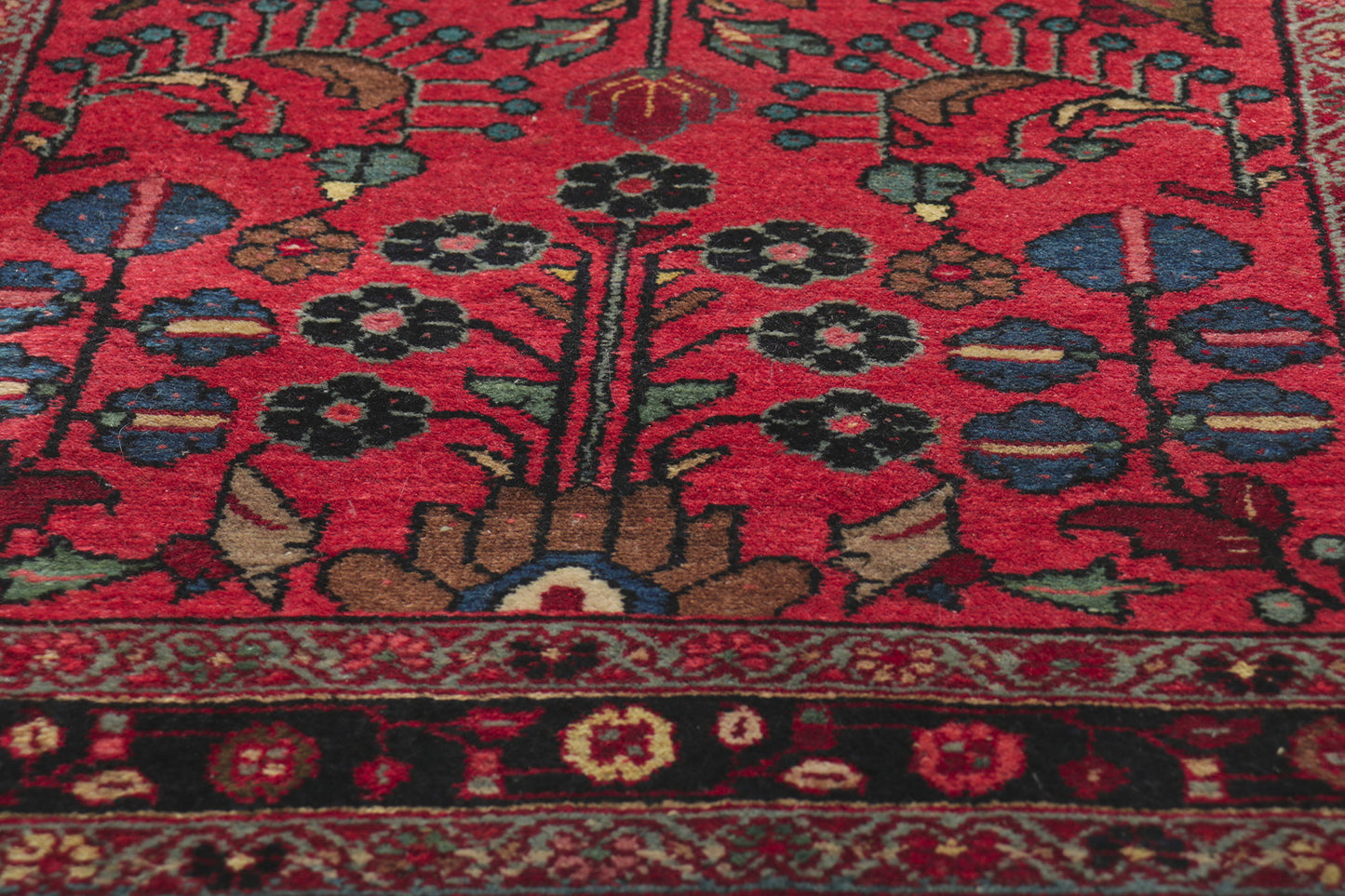 3 x 5 Antique Persian Lilihan Rug 78418
