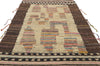 3 x 5 Small Earth-Tone Moroccan Rug 80714