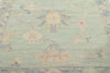3 x 5 Colorful Light Blue Oushak Rug 80844
