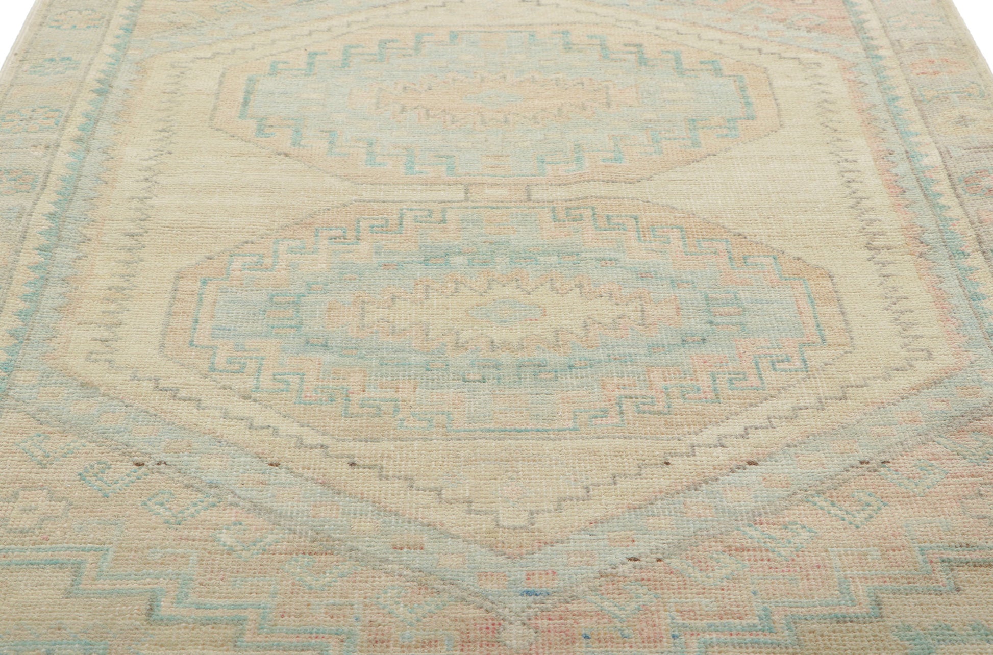 3 x 5 Colorful Oushak Rug 80848