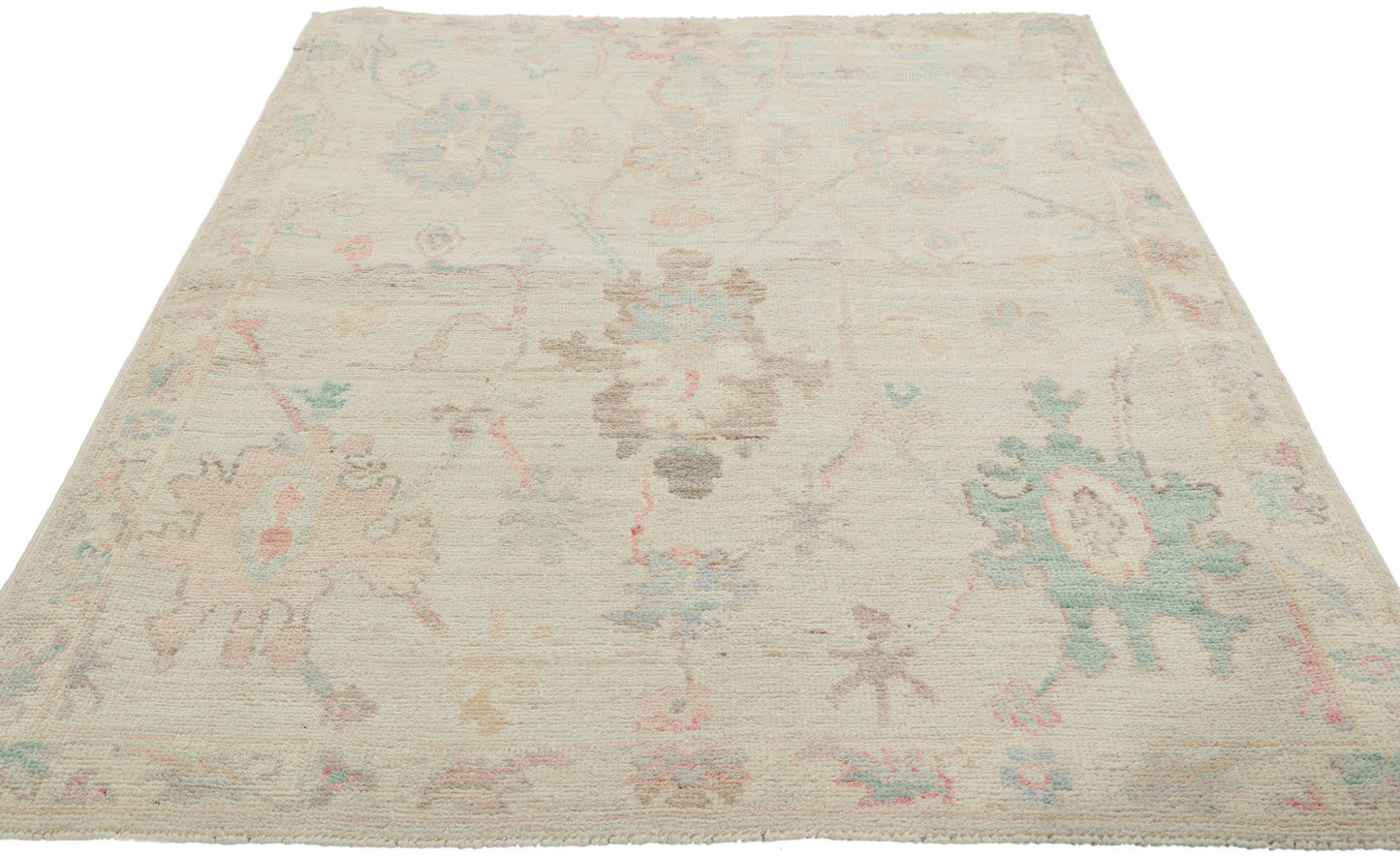 3 x 5 Colorful Oushak Rug 80850